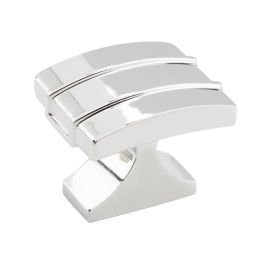 Amerock Davenport 1-1/2(38) Inch Lenght Cabinet Knob Polished Chrome