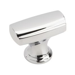 Amerock Highland Ridge 1-3/8(35) Inch Lenght Cabinet Knob Polished Chrome