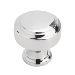 Amerock Highland Ridge 1-3/16(30) Inch Lenght Cabinet Knob Polished Chrome