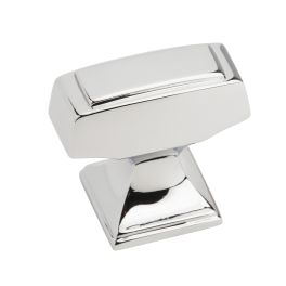 Amerock Mulholland™ 1-1/4(32) Inch Lenght Cabinet Knob Polished Chrome