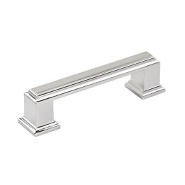 Amerock Appoint 3(76) Inch Center to Center Handle Cabinet Pulls Polished Chrome