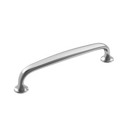 Amerock Renown 5-1/16(128) Inch Center to Center Handle Cabinet Pull Polished Chrome