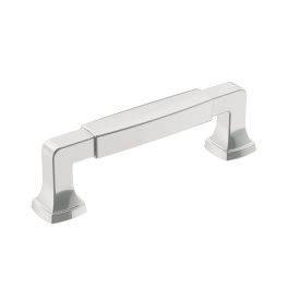 Amerock Stature 3-3/4(96) Inch Center to Center Handle Cabinet Pull Polished Chrome