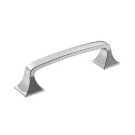 Amerock Ville 3-3/4(96) Inch Center to Center Handle Cabinet Pull Polished Chrome