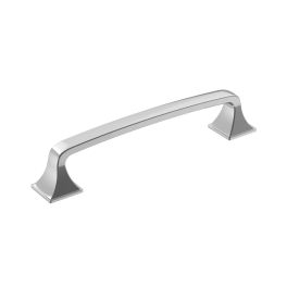 Amerock Ville 5-1/16(128) Inch Center to Center Handle Cabinet Pull Polished Chrome