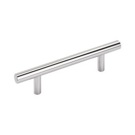 Amerock Bar Pulls 3-3/4(96) Inch Center to Center Handle Cabinet Pulls Polished Chrome