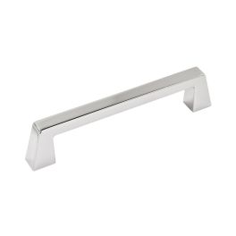 Amerock Blackrock 5-1/16(128) Inch Center to Center Handle Cabinet Pulls Polished Chrome