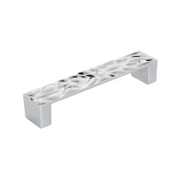 Amerock Calathea 5-1/16(128) Inch Center to Center Handle Cabinet Pull Polished Chrome