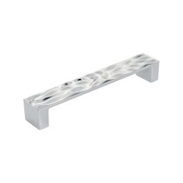 Amerock Calathea 6-5/16(160) Inch Center to Center Handle Cabinet Pull Polished Chrome