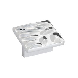 Amerock Calathea 1-1/4(32) Inch Center to Center Handle Cabinet Pull Polished Chrome