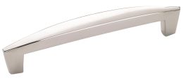 Amerock Creased Bow™ 5-1/16(128) Inch Center to Center Handle Cabinet Pull Polished Chrome