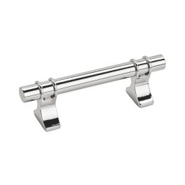 Amerock Davenport 3(76) Inch Center to Center Handle Cabinet Pulls Polished Chrome