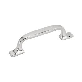 Amerock Highland Ridge 3(76) Inch Center to Center Handle Cabinet Pulls Polished Chrome