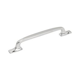 Amerock Highland Ridge 6-5/16(160) Inch Center to Center Handle Cabinet Pulls Polished Chrome