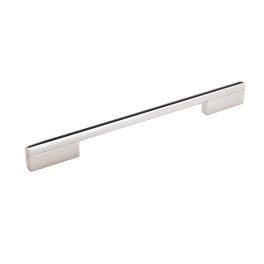Amerock Separa 10-1/16(256) Inch Center to Center Handle Cabinet Pull POLISHED CHROME