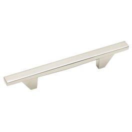 Amerock Sleek 3-3/4(96) Inch Center to Center Handle Cabinet Pull Polished Chrome