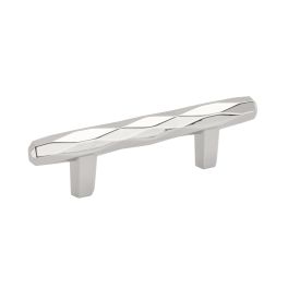 Amerock St. Vincent 3(76) Inch Center to Center Handle Cabinet Pulls Polished Chrome