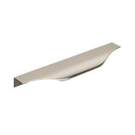 Amerock Aloft 6-9/16(167) Inch Center to Center Handle Cabinet Edge Pull POLISHED NICKEL