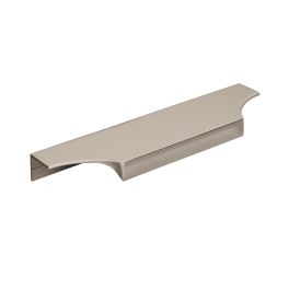 Amerock Extent 6-9/16(167) Inch Center to Center Handle Cabinet Edge Pull POLISHED NICKEL
