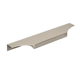 Amerock Extent 8-9/16(217) Inch Center to Center Handle Cabinet Edge Pull POLISHED NICKEL