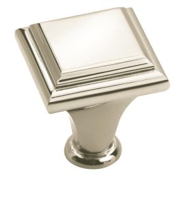 Amerock Manor 1(25) Inch Lenght Cabinet Knob Polished Nickel