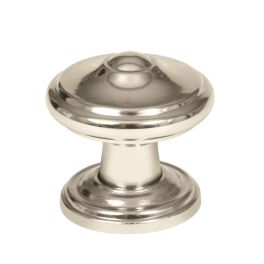 Amerock Revitalize 1-1/4(32) Inch Lenght Cabinet Knob Polished Nickel