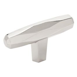 Amerock St. Vincent 2-1/2(64) Inch Lenght Cabinet Knob Polished Nickel
