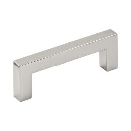Amerock Monument 3(76) Inch Center to Center Handle Cabinet Pulls Polished Nickel