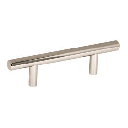 Amerock Bar Pulls 3(76) Inch Center to Center Handle Cabinet Pull Polished Nickel