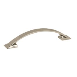 Amerock Candler 3-3/4(96) Inch Center to Center Handle Cabinet Pull Polished Nickel