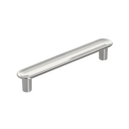 Amerock Concentric 3-3/4(96) Inch Center to Center Handle Cabinet Pull Polished Nickel
