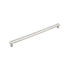 Amerock Concentric 10-1/16(256) Inch Center to Center Handle Cabinet Pull Polished Nickel