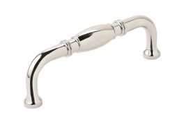 Amerock Granby 3-3/4(96) Inch Center to Center Handle Cabinet Pull Polished Nickel 