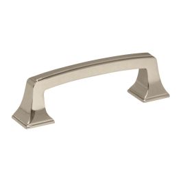 Amerock Mulholland™ 3(76) Inch Center to Center Handle Cabinet Pull Polished Nickel