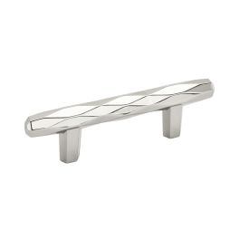 Amerock St. Vincent 3(76) Inch Center to Center Handle Cabinet Pulls Polished Nickel