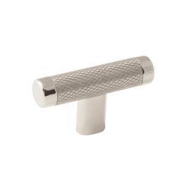 Amerock Esquire 2-5/8(67) Inch Lenght Cabinet Knob Polished Nickel/Stainless Steel