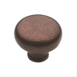 Amerock Classics 1-5/16(33) Inch Lenght Cabinet Knob Rustic Bronze