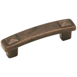 Amerock Forgings™ 3(76) Inch Center to Center Handle Cabinet Pull Rustic Bronze