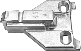 CLIP mounting plates Mounting plates for face frame applications 3mm Nickel