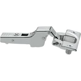 CLIP top 110° hinges Self closing Half O/L Nickel