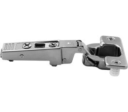 CLIP top 95° thick door hinges Free swinging Full O/L Nickel