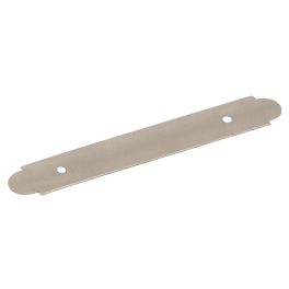 Amerock Backplates 3(76) Inch Center to Center Handle Cabinet Backplate Satin Nickel