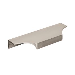 Amerock Extent 4-9/16(116) Inch Center to Center Handle Cabinet Edge Pull SATIN NICKEL