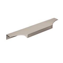 Amerock Extent 8-9/16(217) Inch Center to Center Handle Cabinet Edge Pull SATIN NICKEL