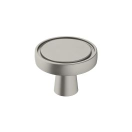 Amerock Destine 1-3/8(35) Inch Lenght Cabinet Knob Satin Nickel