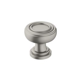 Amerock Ville 1-1/8(29) Inch Lenght Cabinet Knob Satin Nickel