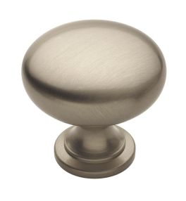 Amerock Everyday Heritage 1-3/16(30) Inch Lenght Cabinet Knob Satin Nickel