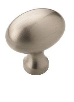 Amerock Vaile 1-3/8(35) Inch Lenght Cabinet Knob Satin Nickel