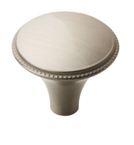 Amerock Atherly 1-1/4(32) Inch Lenght Cabinet Knob Satin Nickel