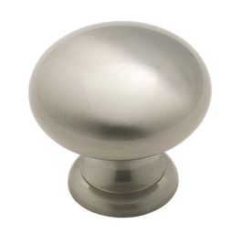 Amerock Brass Classics 1-1/4(32) Inch Lenght Cabinet Knob Satin Nickel